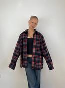 Vintage Tartan Zip Up Fleece (XL)