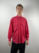 Vintage Red Denim Shirt