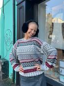 Vintage Grey Nordic Knit (M)