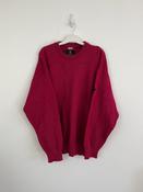 Vintage Hot Pink Knit (XL)