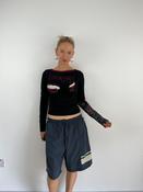 Vintage Reversible Y2K Graphic Top (S)