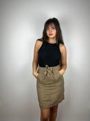 Vintage Y2K Tie Waist Cargo Skirt