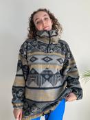 Vintage Aztec Print Fleece (XL)