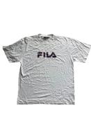 Vintage White Fila T-Shirt (L) image