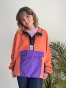 Vintage Orange and Purple Fleece (L) image