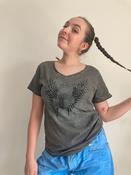 Rhinestone Harley T-Shirt (M)