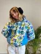 Patterned 80’s Jacket (S)