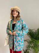 Vintage Floral Rain Jacket (L) image