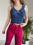 Vintage Hot Pink Corduroy Trousers (XS) image