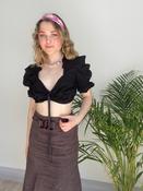 Vintage Black Milk Maid Top