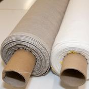 Heavy Organic Linen Fabric, 300 g/m², 140 cm