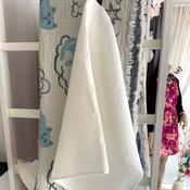 Linen Bath Towel, Ivory White