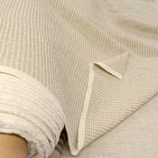 Thick Waffle Linen Fabric, Stonewashed 445 g/m²