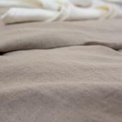 Luxury Linen Flat Sheet, Natural Linen 200g/m²