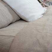Luxury Linen Fitted Sheet, Natural Linen 200g/m²