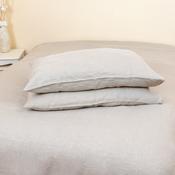 Luxury Pure Linen Pillowcase, Natural Linen 200g/m²