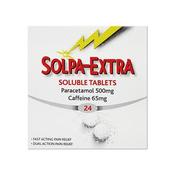 Solpa-Extra Soluble 500/65mg Tablets 24 Pack image