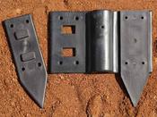 Hoop Bed Joining Bracket With Ground Spikes