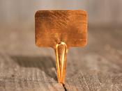 Copper Plant Labels - 10 Pack image