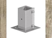Fencemate Swift Clamp Bolt Down Post Support