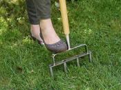 Kent &amp; Stowe Stainless Steel Lawn Aerator 4 Prong image