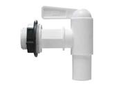 Garantia Universal 3/4" Plastic Tap - white or brass effect