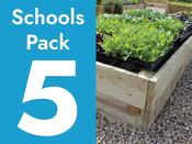 School Vegetable Garden Pack 5 image