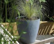 Beton Round Planter Dark Grey image