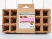Wood Fibre Seed Trays - 72 Cell