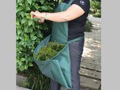 Apron With Foldable Bag