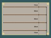 180 cm x 120 cm Raised Bed Irrigation Kit