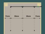 90 cm Wide Garden Bed Irrigation Kit