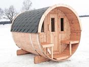 Wood Fired Barrel Sauna - 250 image