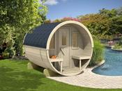 Wood Fired Barrel Sauna - 280