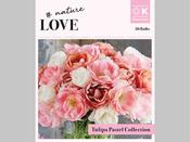Double Pastel Tulip Bouquet Collection - 30 Bulbs