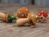 Hanging Mushrooms 4 Pack