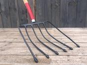 Darby 6 Prong Ball Pointed Beet Fork - 4 ft