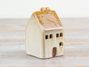 LED House w/ Burnt Orange Roof