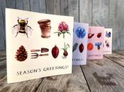 Christmas Card Pack With Wildflower Seeds - Pack Of 12