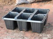 6 Cell Seedling Plant Tray - 6 Pack
