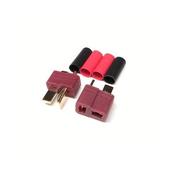 Deans Pair With Heat Shrink