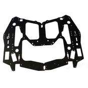 T-Rex 700 CF Main frame 2.0mm w/Bearing