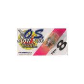 O.S. Glow Plug No.8 (Medium) 2-Stroke Engines