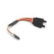 150mm JR HD Y-Lead w/ Safety Clip