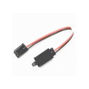 Futaba Ext Lead with Safety Clip HD 200mm