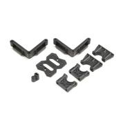 8IGHT-XE Center Diff Mount &amp; Battery Mount