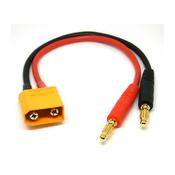XT90 Male Plug Charge Lead To 4mm Bullets