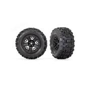 Traxxas Rear Tyres Wheels Sledgehammer 2.8"