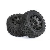 FTX Ramraider Glued Tyre &amp; Wheel Set