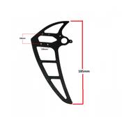 Carbon Fibre Helicopter Tail Fin
